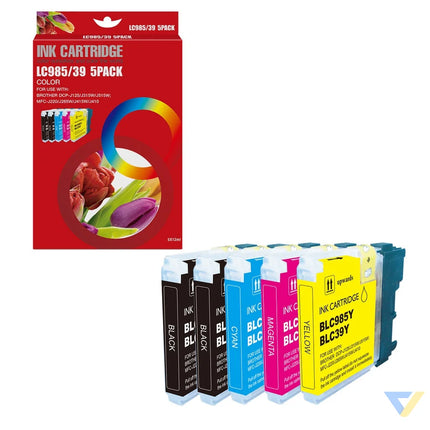 Red Box Compatible Brother LC985BK*2/985C/M/Y Ink BK/BK/C/M/Y-0