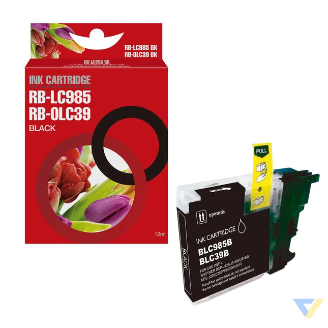 Red Box Compatible Brother LC985BK Ink B-0