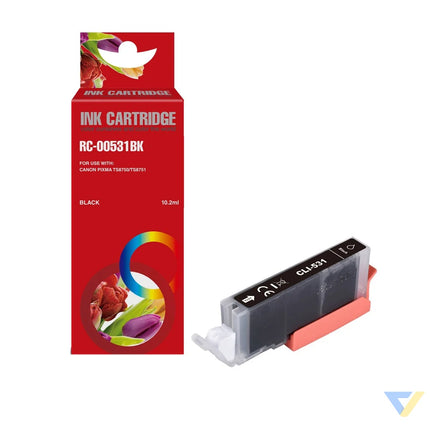 Red Box Compatible Canon CLI-531 Inkjet Cartridge Black-0