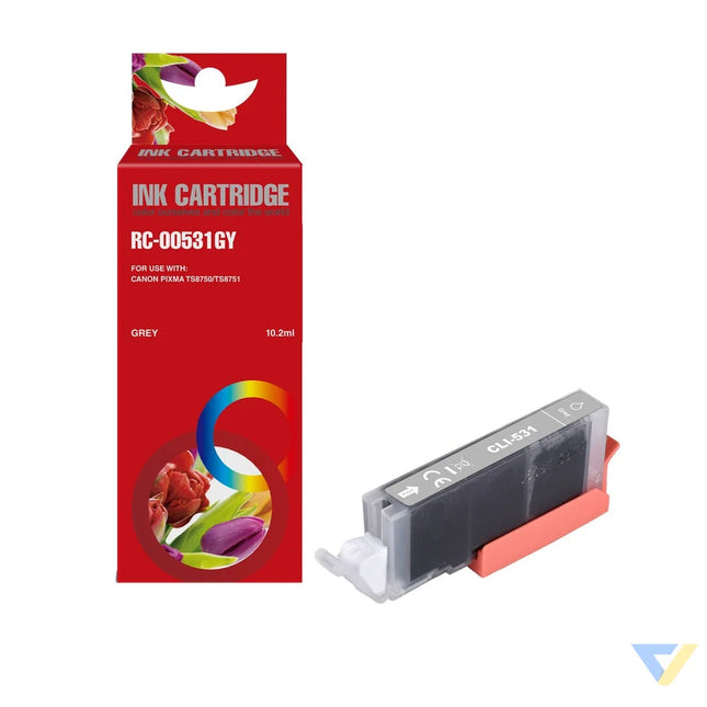 Red Box Compatible Canon CLI-531 Inkjet Cartridge Grey-0