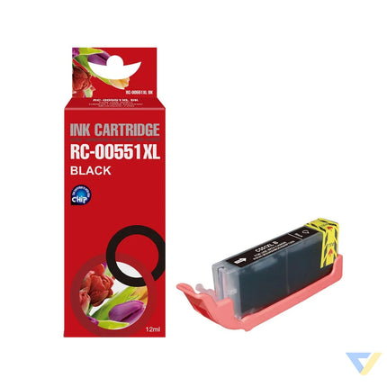 Red Box Compatible Canon CLI-551BK XL Ink B-0