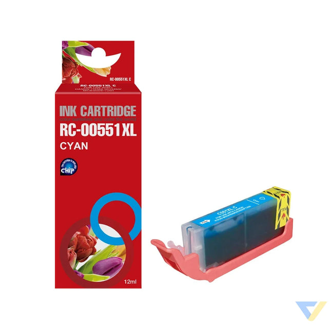 Red Box Compatible Canon CLI-551C XL Ink C-0
