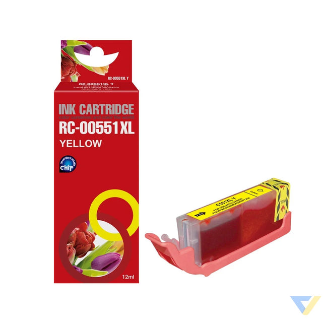 Red Box Compatible Canon CLI-551Y XL Ink Y-0
