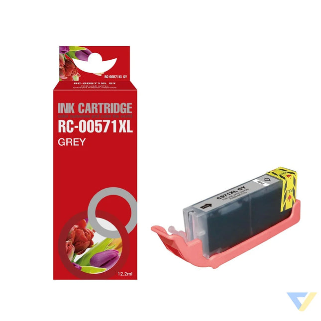 Red Box Compatible Canon CLI-571XLGY Ink GY-0