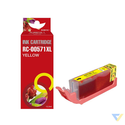 Red Box Compatible Canon CLI-571XLY Ink Y-0