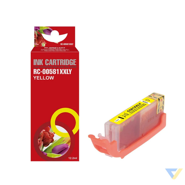 Red Box Compatible Canon CLI-581XXLY Ink Y-0