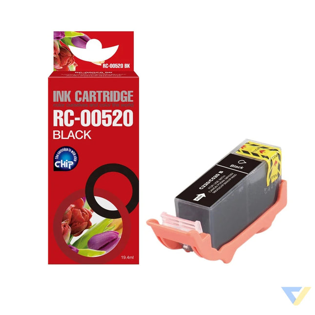 Red Box Compatible Canon PGI-520BK(with chip) Ink B-0