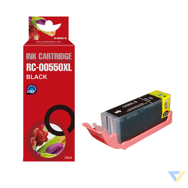 Red Box Compatible Canon PGI-550PGBK XL Ink B-0