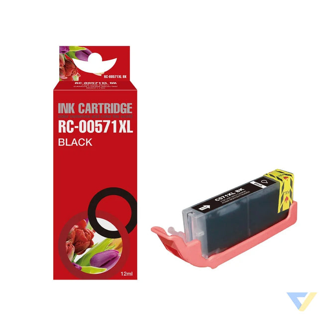 Red Box Compatible Canon PGI-571XLBK Ink B-0