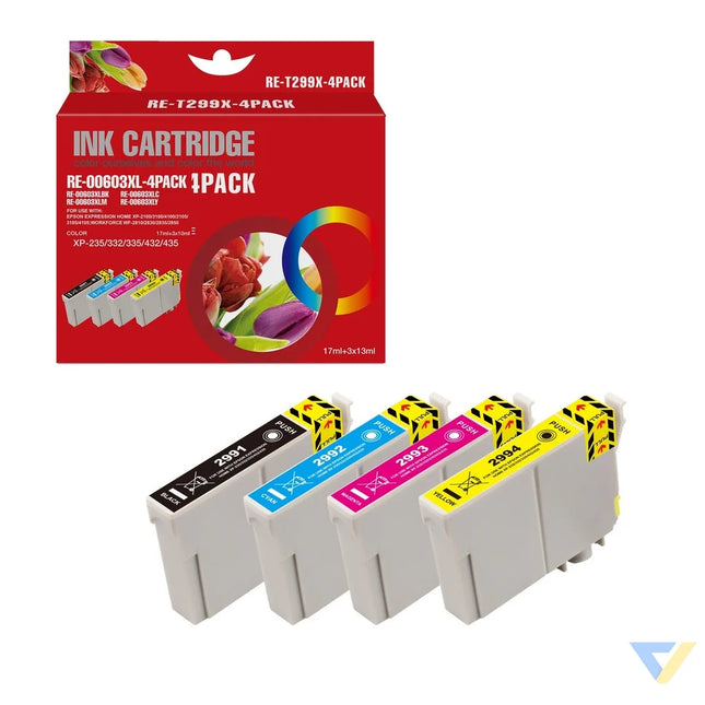Red Box Compatible Epson 2991BK/2992C/2993M/2994Y Ink BK/C/M/Y-0