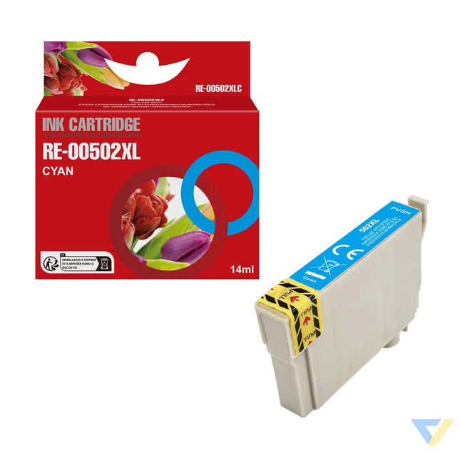Red Box Compatible Epson 502XL Cyan (C13T02W24010) Ink XLC-0