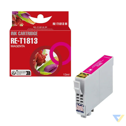 Red Box Compatible Epson C13T18134012 Ink M-0