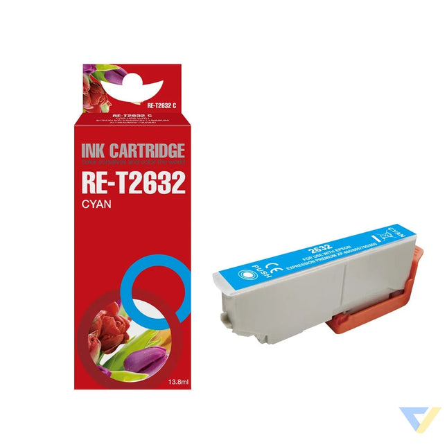Red Box Compatible Epson C13T26324010 Ink C-0