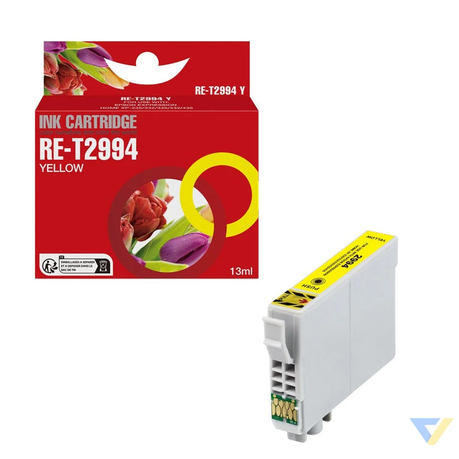 Red Box Compatible Epson C13T29944010 Ink Y-0