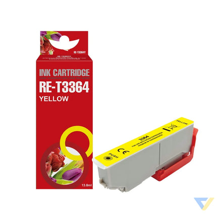 Red Box Compatible Epson C13T33644010 Ink Y-0
