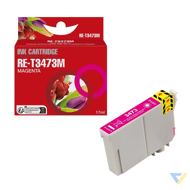 Red Box Compatible Epson C13T34734010 Ink M-0