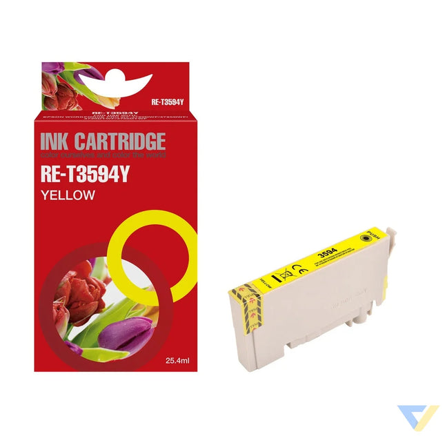 Red Box Compatible Epson C13T35944010 Ink Y-0