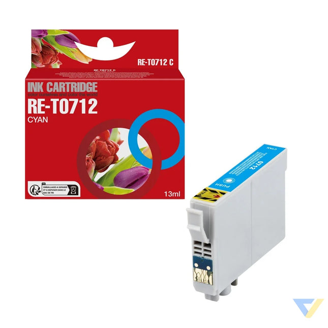Red Box Compatible Epson T0712/T0892 Ink C-0