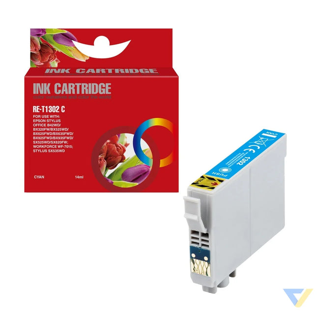 Red Box Compatible Epson T1302 Ink C-0