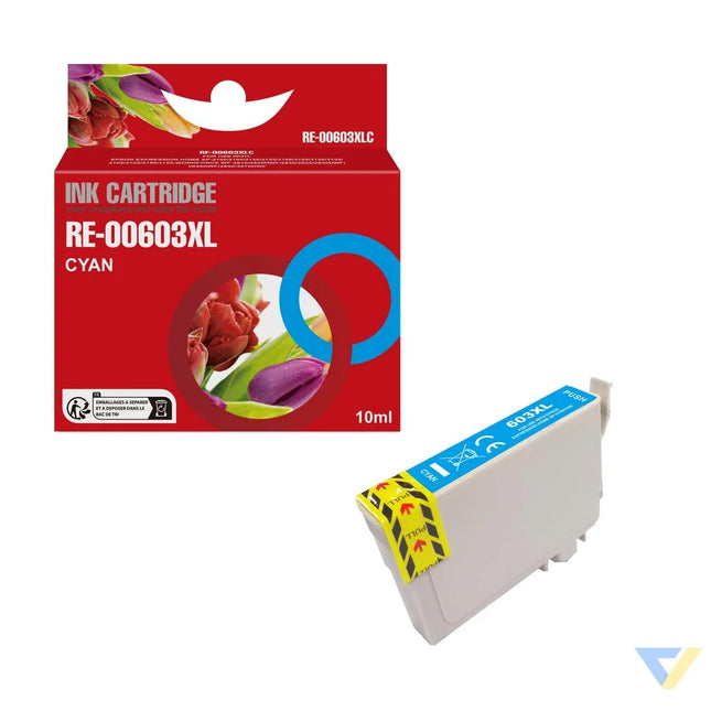 Red Box Compatible Epson T603XL Cyan(C13T03A24010) Ink C-0