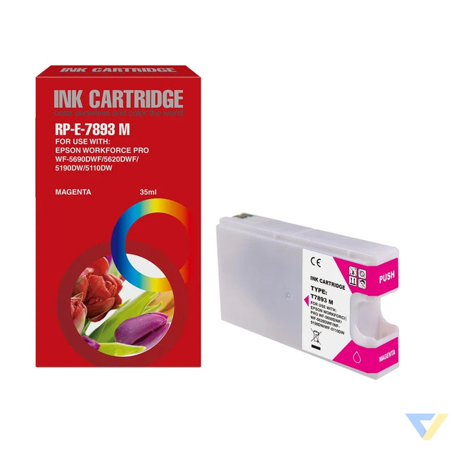 Red Box Compatible Epson T7893 Ink M-0