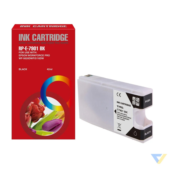 Red Box Compatible Epson T7901 Ink B-0