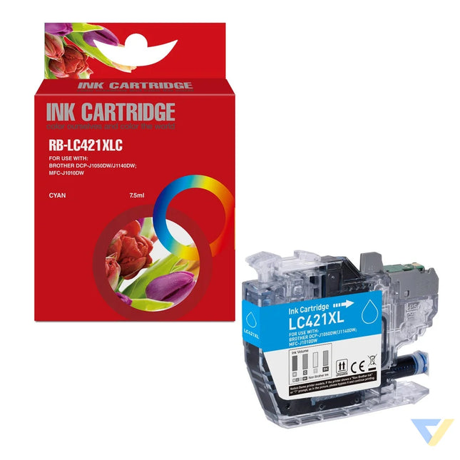 Red Box Compatible LC421XLC Ink C-0