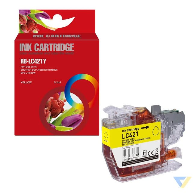 Red Box Compatible LC421Y Ink Y-0