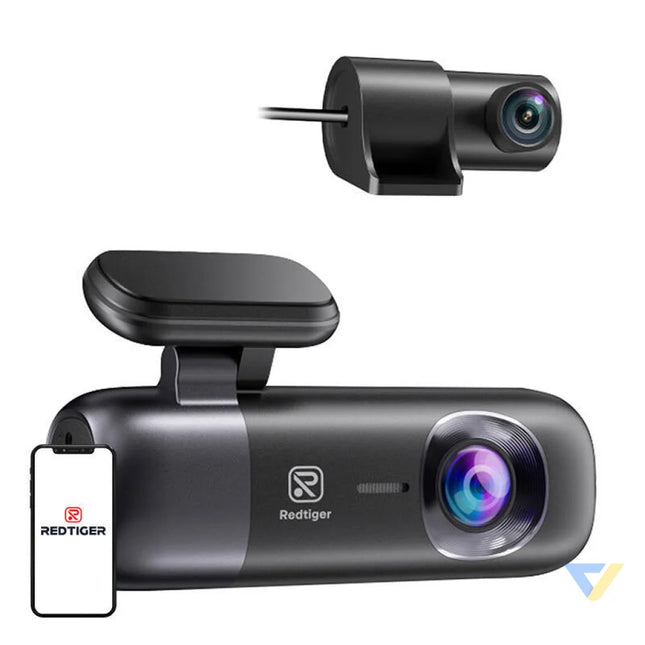 Redtiger F9(32G) 4K front and rear car camera Video recorders