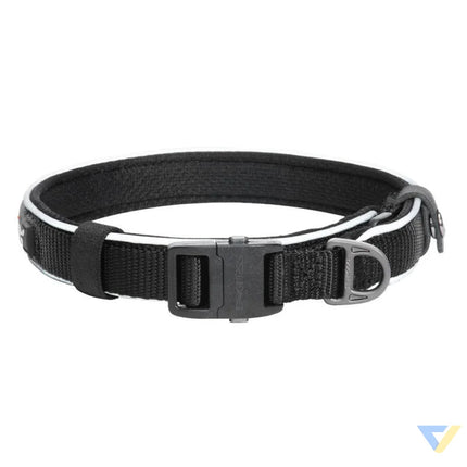 Reflective collar Dogness size L (Black) Walking and transportation