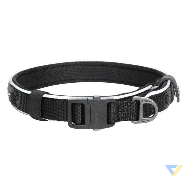 Reflective collar Dogness size L (Black) Walking and transportation