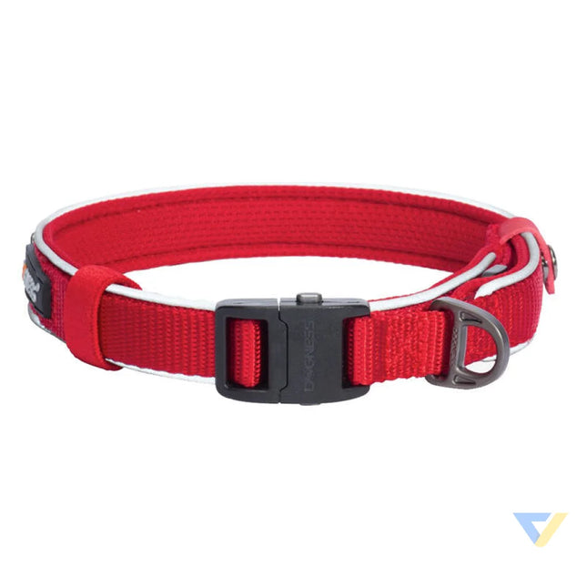 Reflective collar Dogness size XL (Red) Walking and transportation
