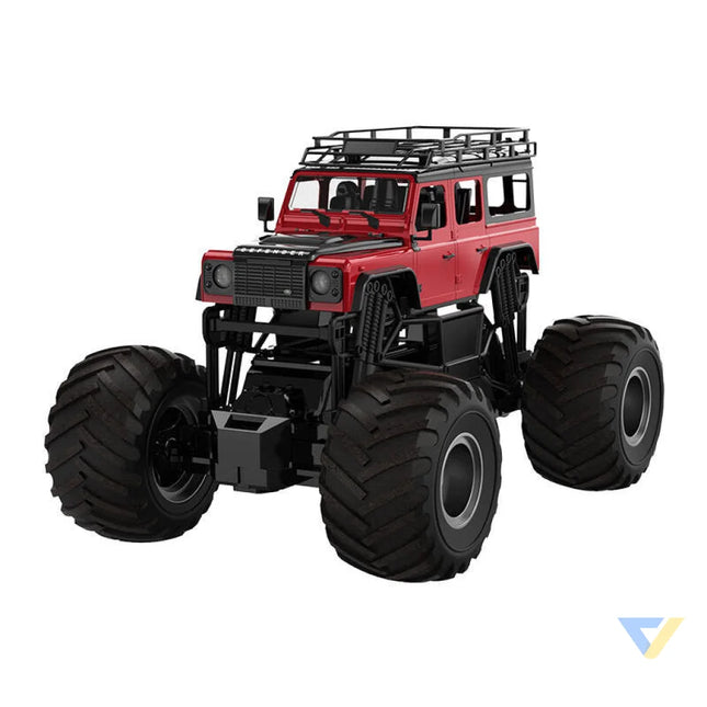 Remote control RC remote control car 1:8 Double Eagle (red) Land Rover Defender E375 003 Remote controlled cars