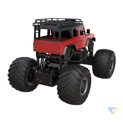 Remote control RC remote control car 1:8 Double Eagle (red) Land Rover Defender E375 003 Remote controlled cars