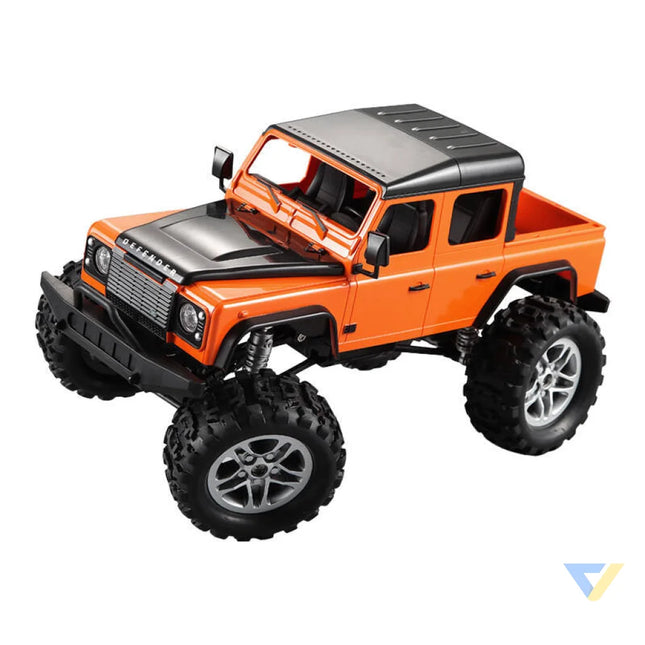Remote controlled car 1:14 Double Eagle (orange) Land Rover Defender (Pick up) E332 003 Remote controlled cars