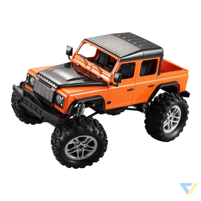 Remote controlled car 1:14 Double Eagle (orange) Land Rover Defender (Pick up) E332 003 Remote controlled cars