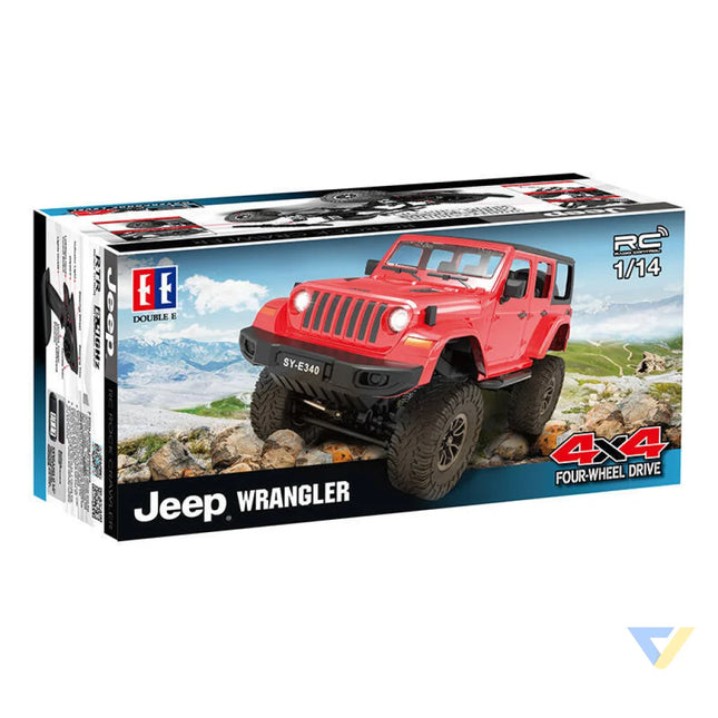Remote controlled car 1:14 Double Eagle (red) Jeep Crawler Pro E340 003 Remote controlled cars