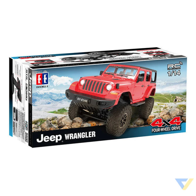 Remote controlled car 1:14 Double Eagle (red) Jeep Crawler Pro E340 003 Remote controlled cars