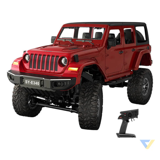 Remote controlled car 1:14 Double Eagle (red) Jeep Crawler Pro E340 003 Remote controlled cars