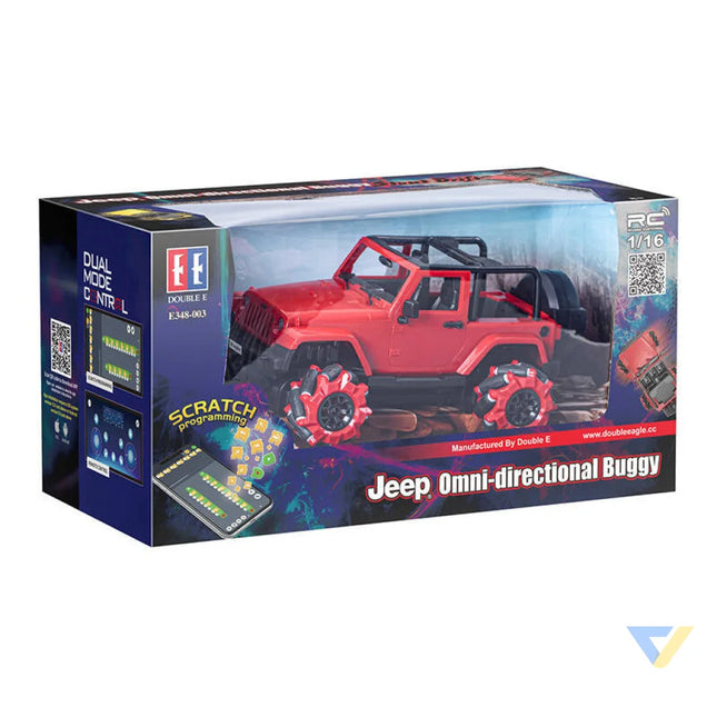 Remote controlled car 1:16 Double Eagle (red) Jeep (drift) E348 003 Remote controlled cars