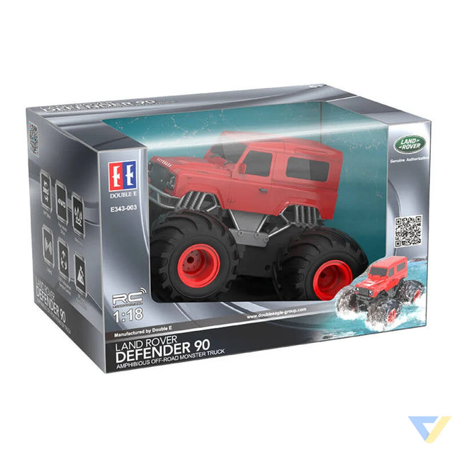 Remote controlled car Double Eagle (red) Land Rover (Amphibious) E343 003 Remote controlled cars