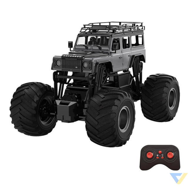 Remote controlled RC remote control car 1:8 Double Eagle (grey) Land Rover Defender E375 003 Remote controlled cars
