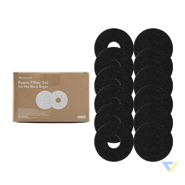 Replacement filter pack for blow dryer Homerunpet PD10 Other accessories