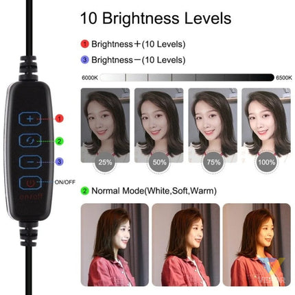 Ring LED lamp Puluz with adjustable base PU391 Ring lights