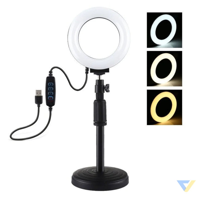Ring LED lamp Puluz with adjustable base PU391 Ring lights