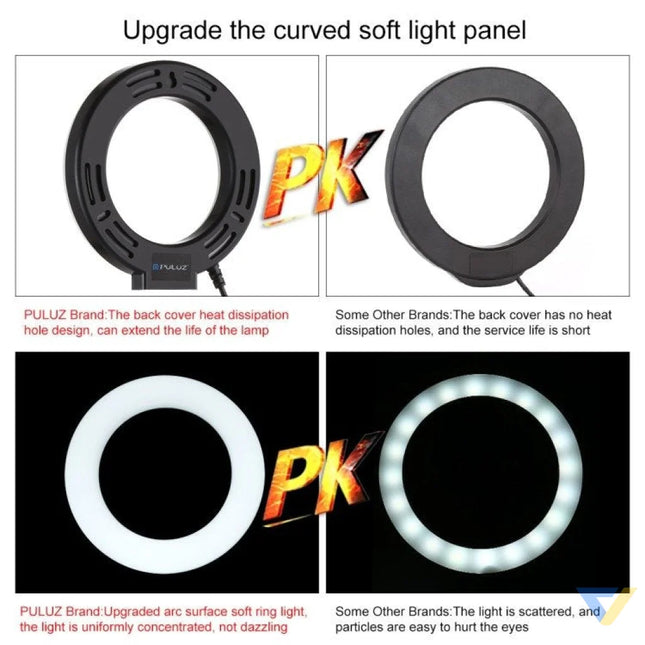 Ring LED lamp Puluz with adjustable base PU391 Ring lights