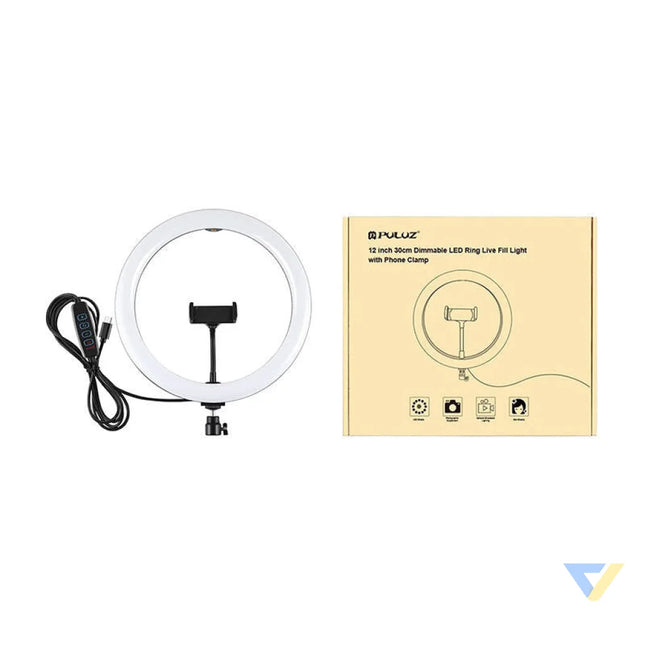 Ring light with phone holder PULUZ Lamps