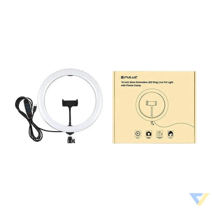 Ring light with phone holder PULUZ Lamps