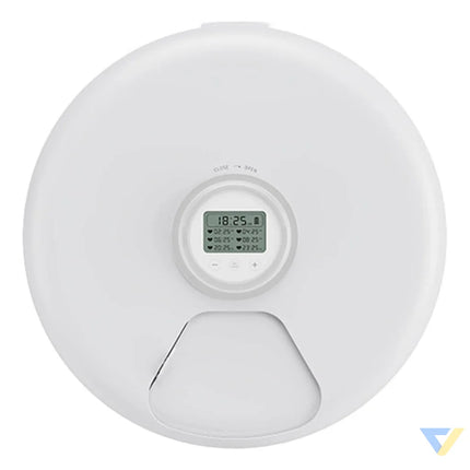 Rojeco 2L Automatic Cat Feeder Button Version Bowls