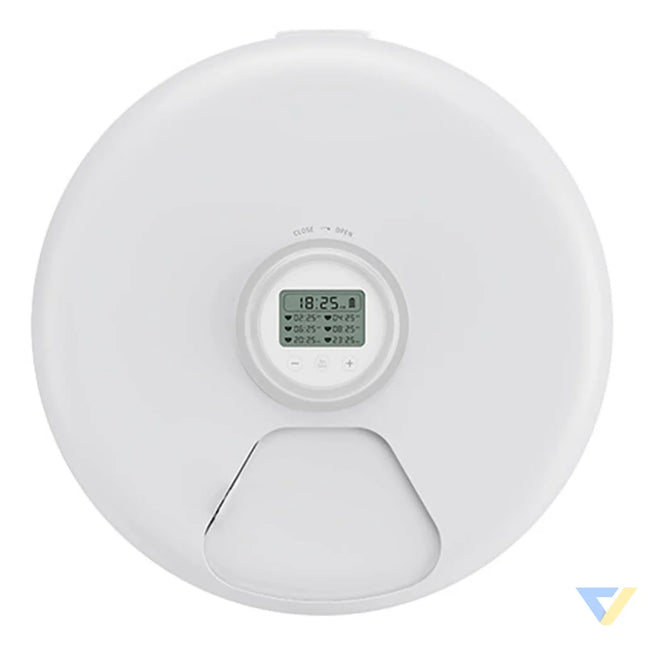 Rojeco 2L Automatic Cat Feeder Button Version Bowls